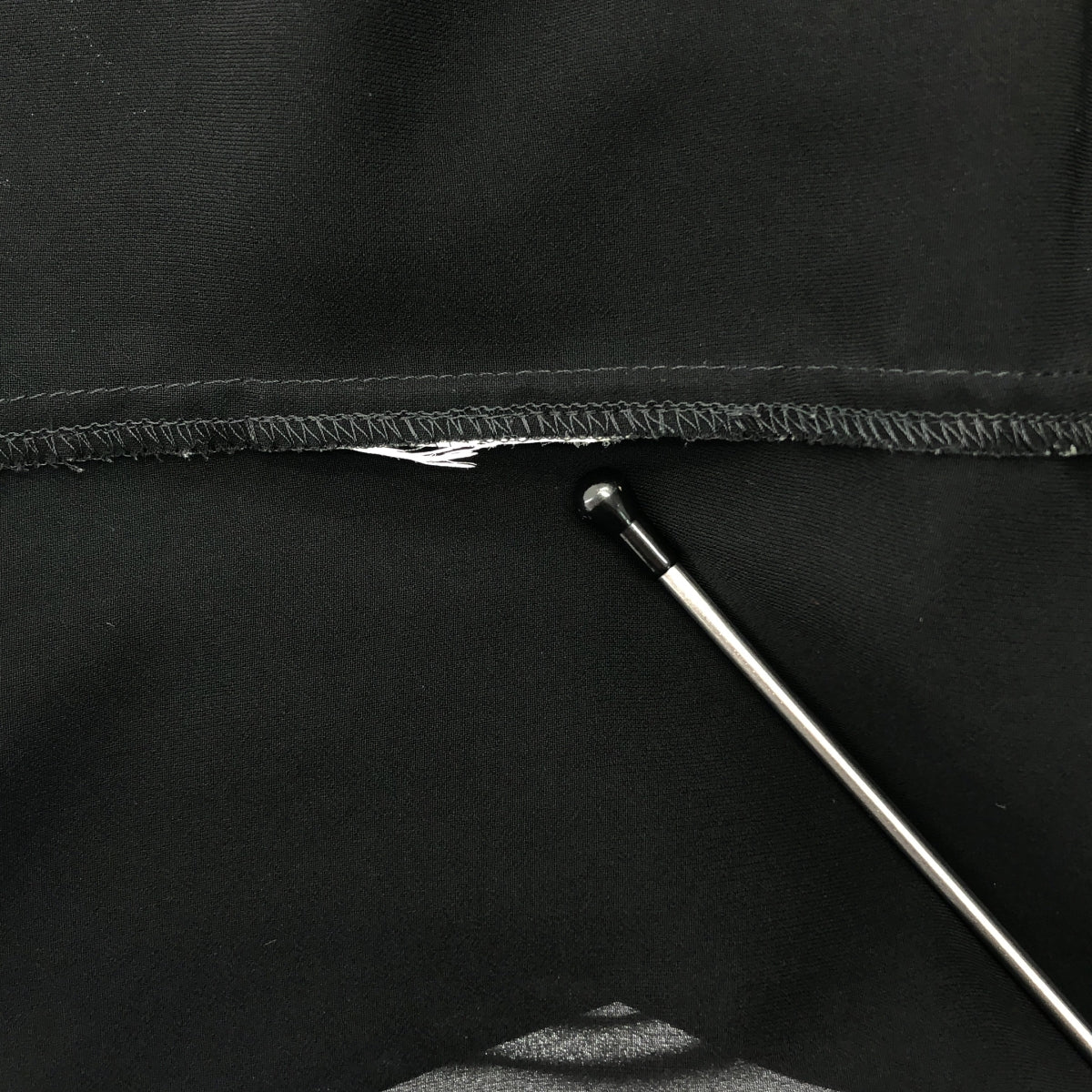 COMME des GARÇONS | 圓領按扣薄紗襯衫 | 黑色 | 女款