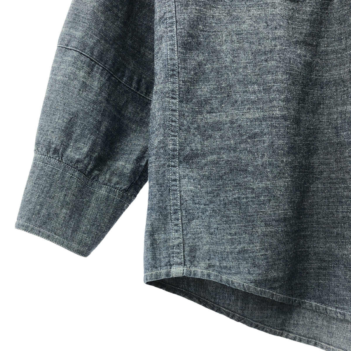 Hawkwood Mercantile | Rigger 襯衫棉質 Ringer Chambray 襯衫 | S | 藍色 | 男款
