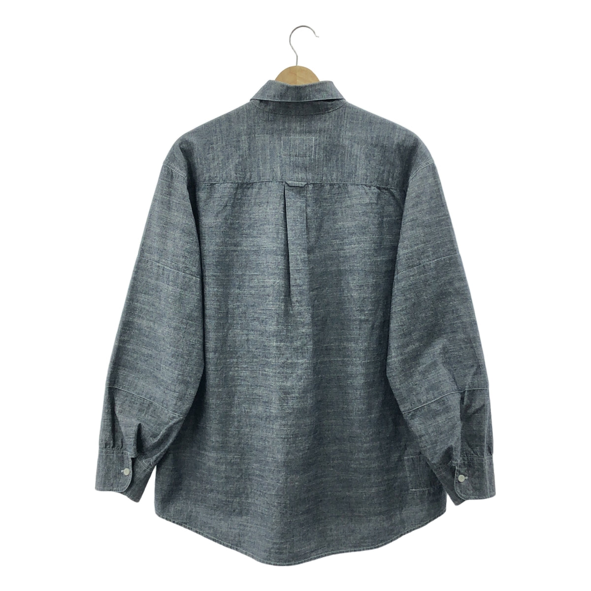 Hawkwood Mercantile | Rigger 襯衫棉質 Ringer Chambray 襯衫 | S | 藍色 | 男款