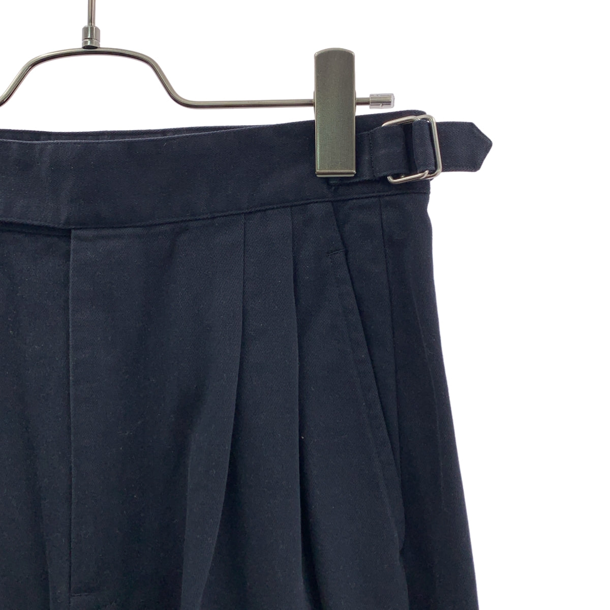 foufou / フーフー | adjust straight pants アジャスト ストレートパンツ | 0 | ネイビー | レディース