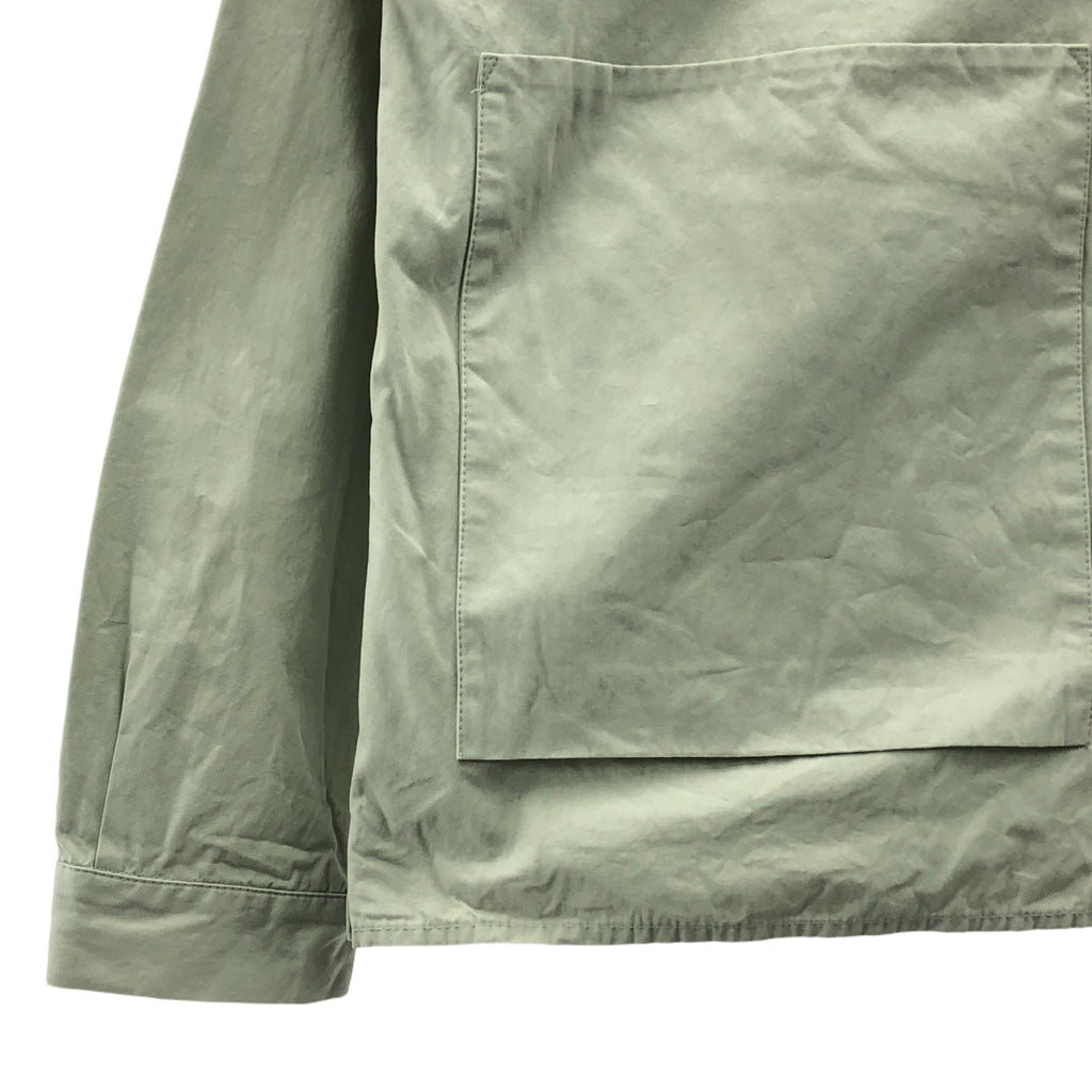 TOOGOOD / 투굿 | THE LOCKSMITH SHIRT PLAIN COTTON SILK 더 록 스미스 셔츠 스탠드 컬러 코튼 실크 | 4 | CELADON / 민트 그린 계열 | 남성