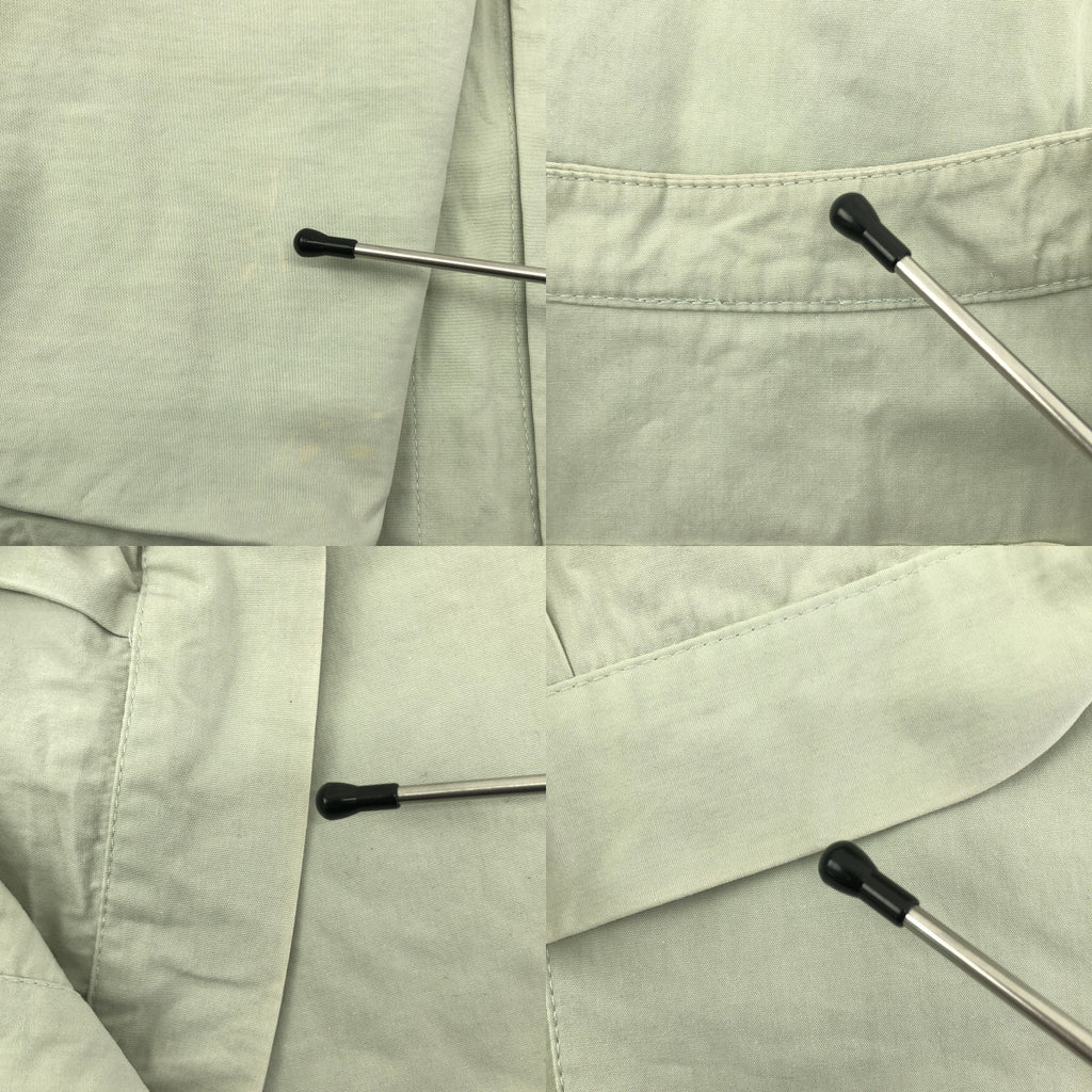 TOOGOOD / 투굿 | THE LOCKSMITH SHIRT PLAIN COTTON SILK 더 록 스미스 셔츠 스탠드 컬러 코튼 실크 | 4 | CELADON / 민트 그린 계열 | 남성