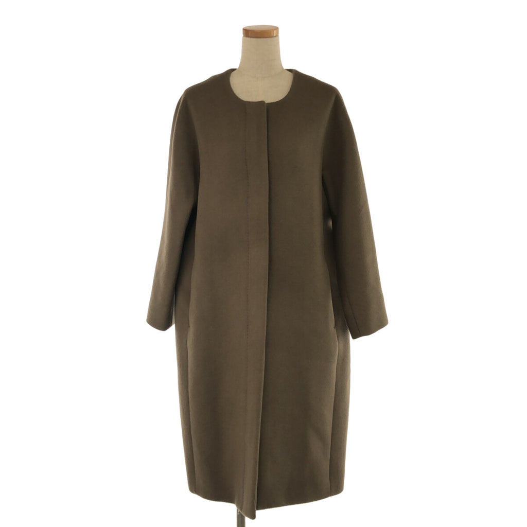 Muse Deuxieme Classe / 두지엠 클래스 | 더블 크로스 노 컬러 코트 | F | 브라운 | 여성