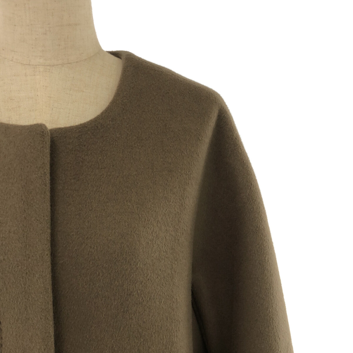 Muse Deuxieme Classe / 두지엠 클래스 | 더블 크로스 노 컬러 코트 | F | 브라운 | 여성