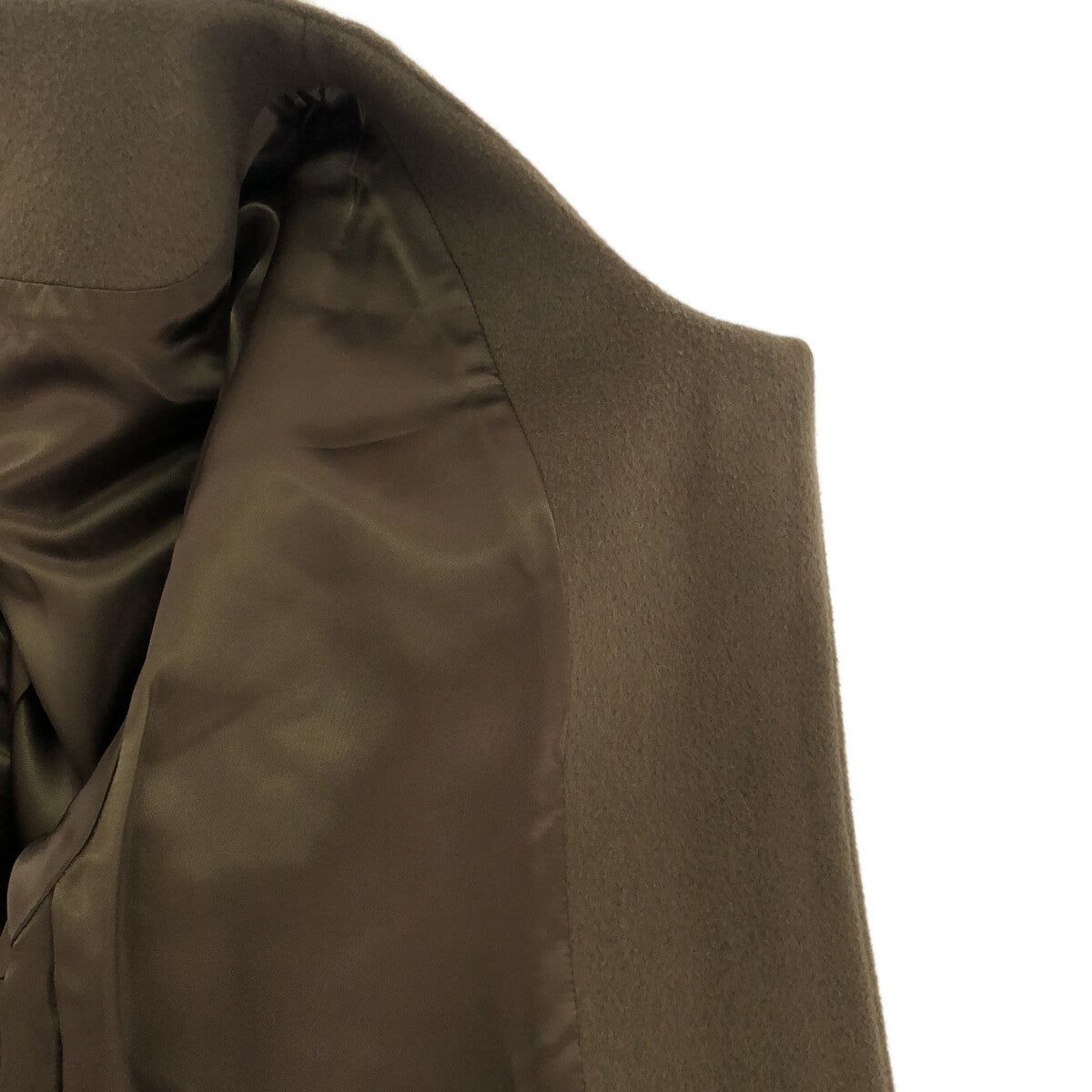 Muse Deuxieme Classe / 두지엠 클래스 | 더블 크로스 노 컬러 코트 | F | 브라운 | 여성