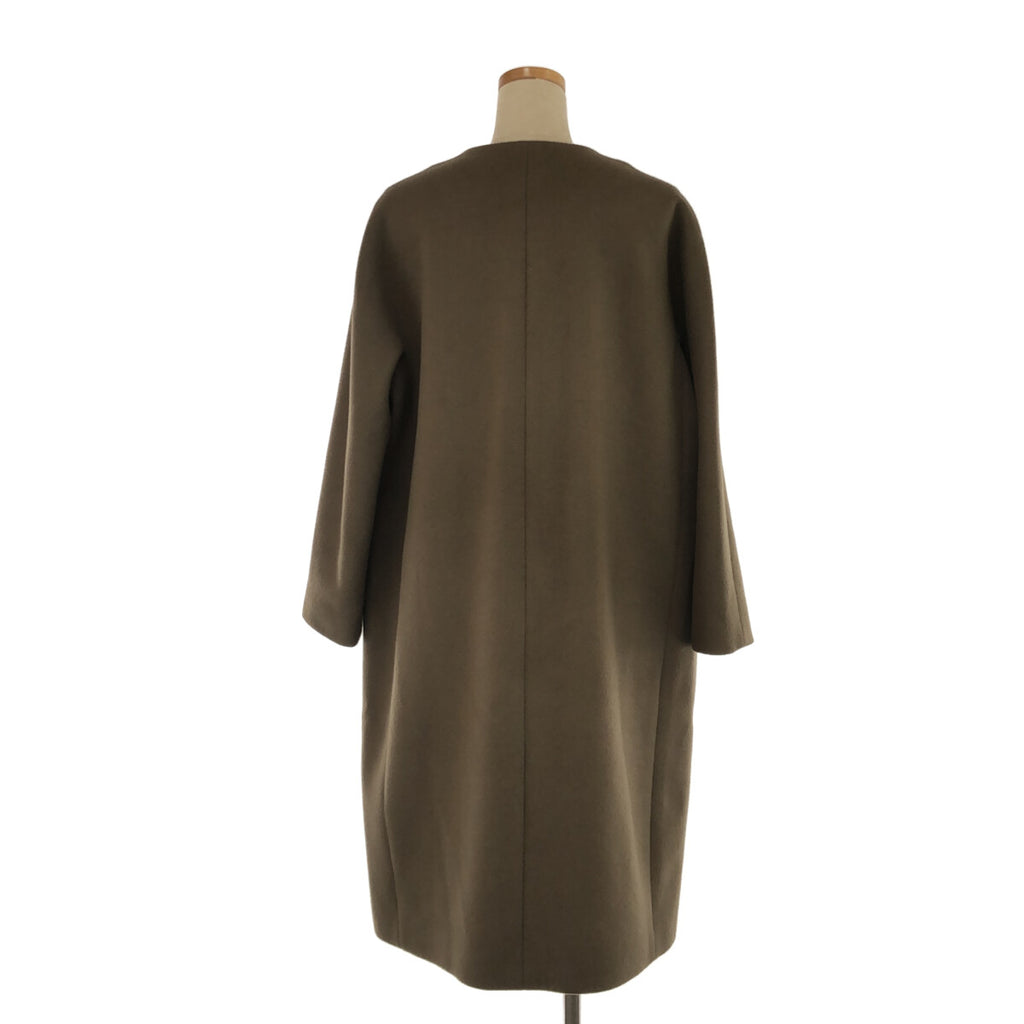 Muse Deuxieme Classe / 두지엠 클래스 | 더블 크로스 노 컬러 코트 | F | 브라운 | 여성