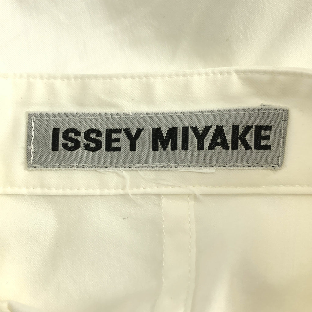 ISSEY MIYAKE / イッセイミヤケ | MINUTIAE SHIRT ストレッチ バンドカラー プルオーバーシャツ |