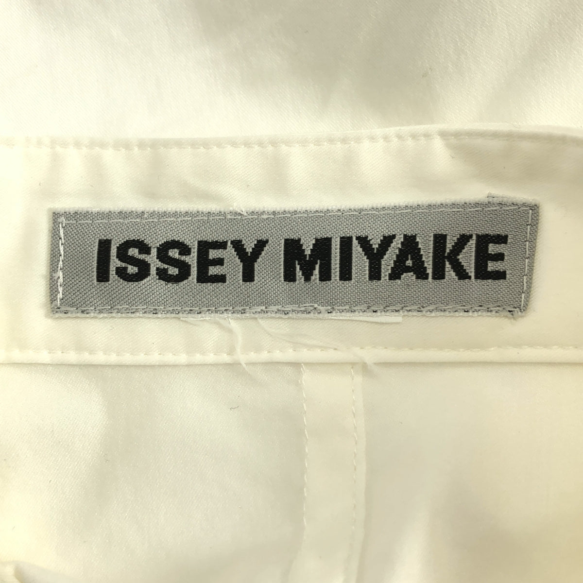 ISSEY MIYAKE / イッセイミヤケ | MINUTIAE SHIRT ストレッチ バンドカラー プルオーバーシャツ |