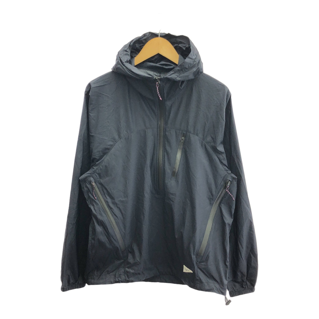 Pilgrim Surf＋Supply / ピルグリムサーフ+サプライ | Brask Nylon Popover Anorak ナイロン アノラック パーカー | S | ネイビー | メンズ