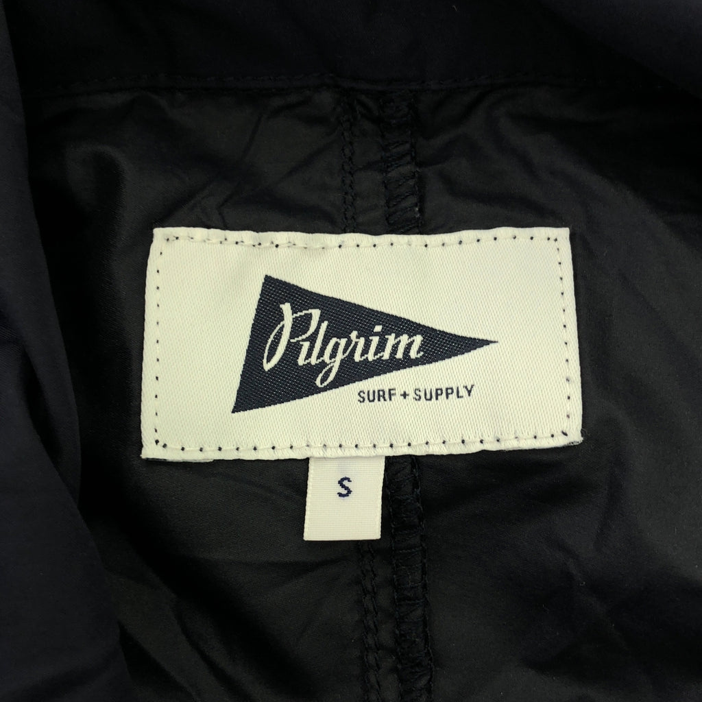 Pilgrim Surf＋Supply / ピルグリムサーフ+サプライ | Brask Nylon Popover Anorak ナイロン アノラック パーカー | S | ネイビー | メンズ