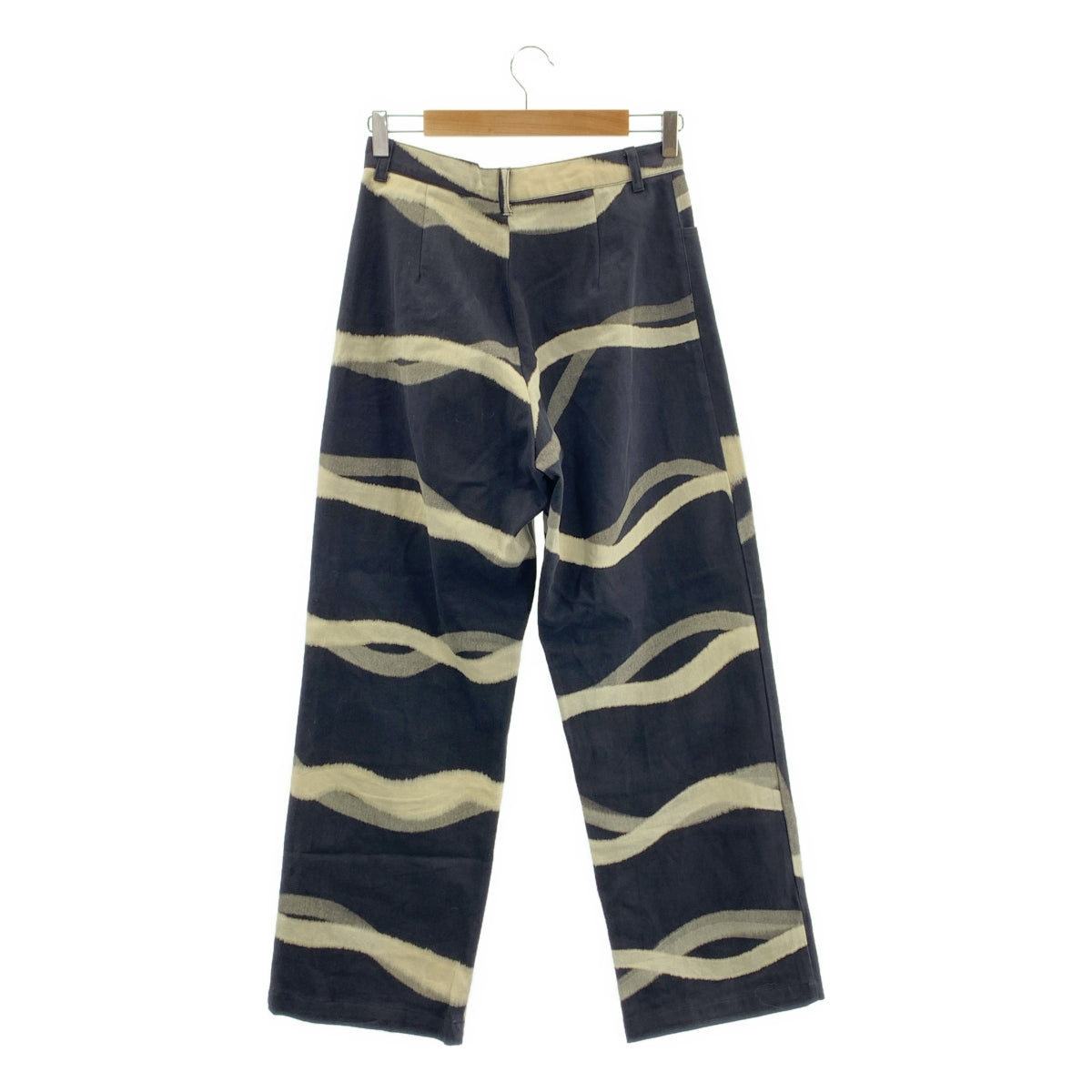 SUKU HOME / 스쿠 홈 | 총 무늬 와이드 데님 팬츠 | M | 여성