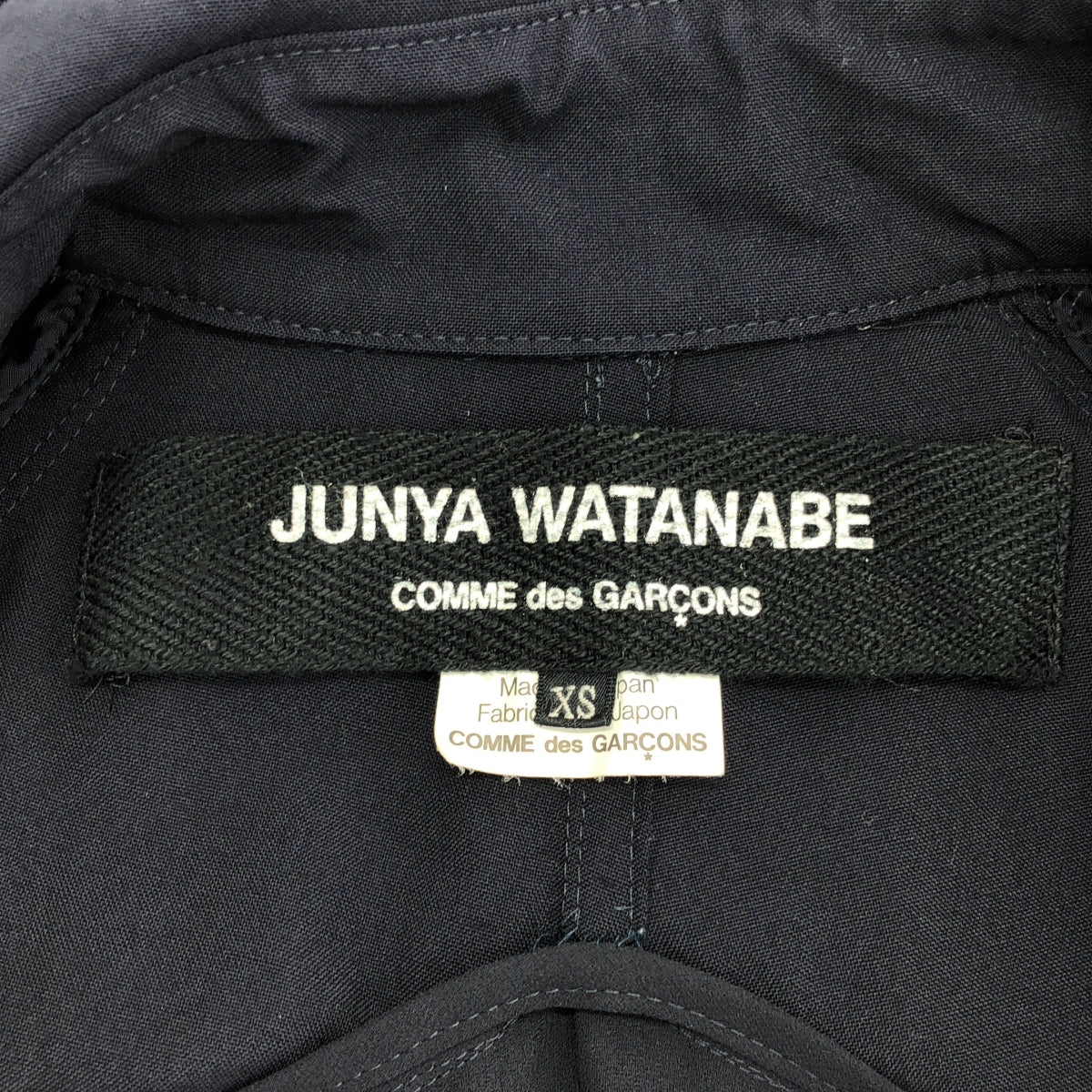 JUNYA WATANABE COMME des GARÇONS / Junya Watanabe | 2011 秋冬 | 雪紡拼接褶飾風衣洋裝 | XS | 女款