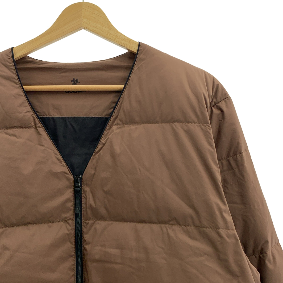 [狀況極佳] Goldwin | Photonic 羽絨開襟衫 | M碼 | 棕色 | 男款