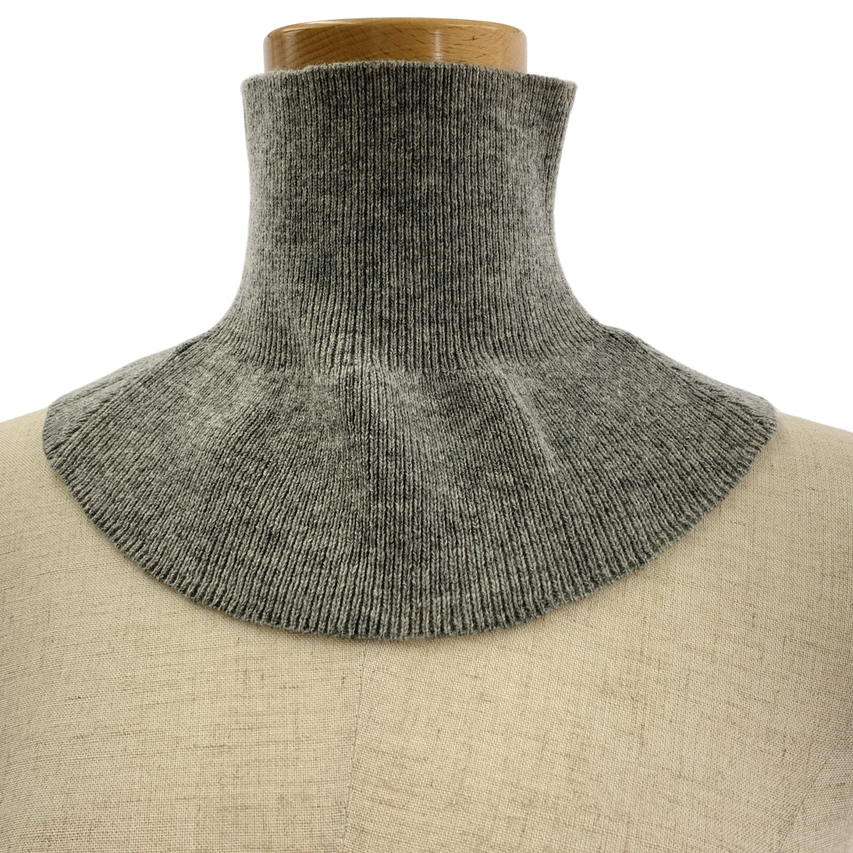 HYKE / ハイク | ウール カシミヤ ニット 付け襟 ネックウォーマー | F | その他