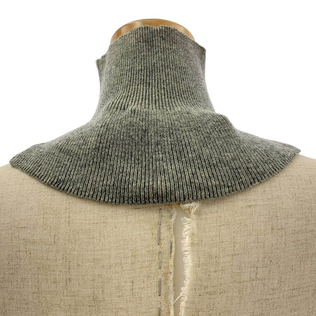 HYKE / ハイク | ウール カシミヤ ニット 付け襟 ネックウォーマー | F | その他