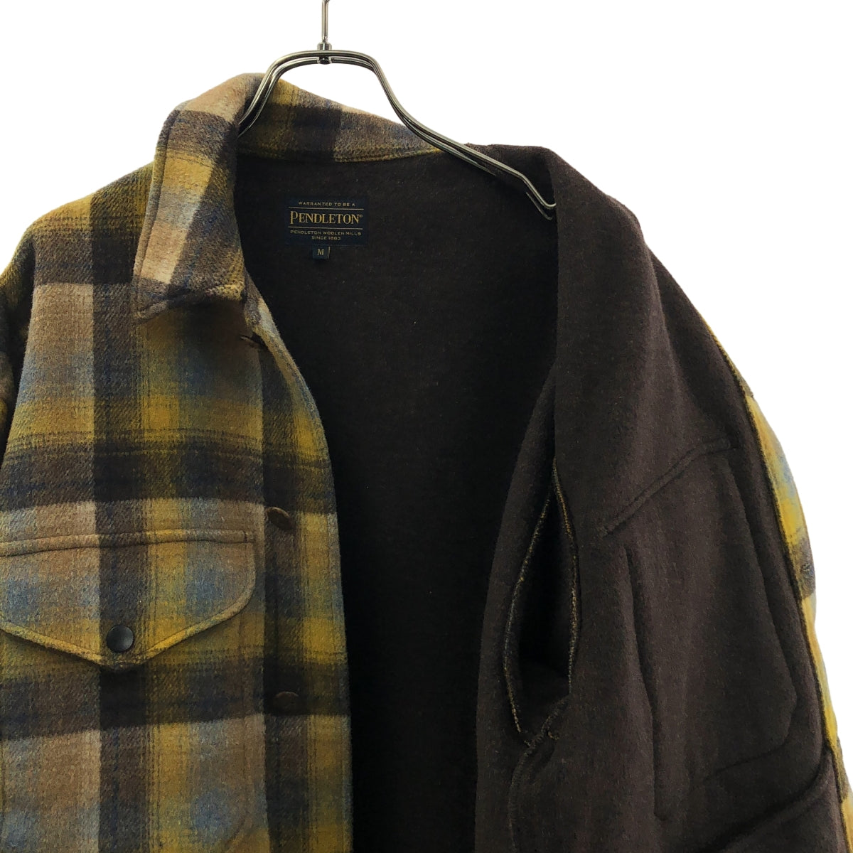 PENDLETON / 펜들턴 | 울 체크 셔츠 재킷 | M | 남성