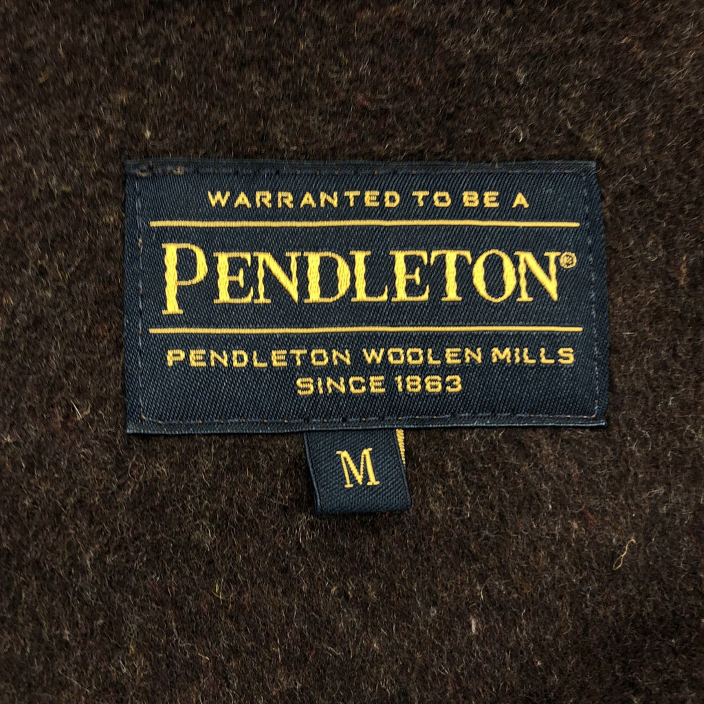 PENDLETON / 펜들턴 | 울 체크 셔츠 재킷 | M | 남성