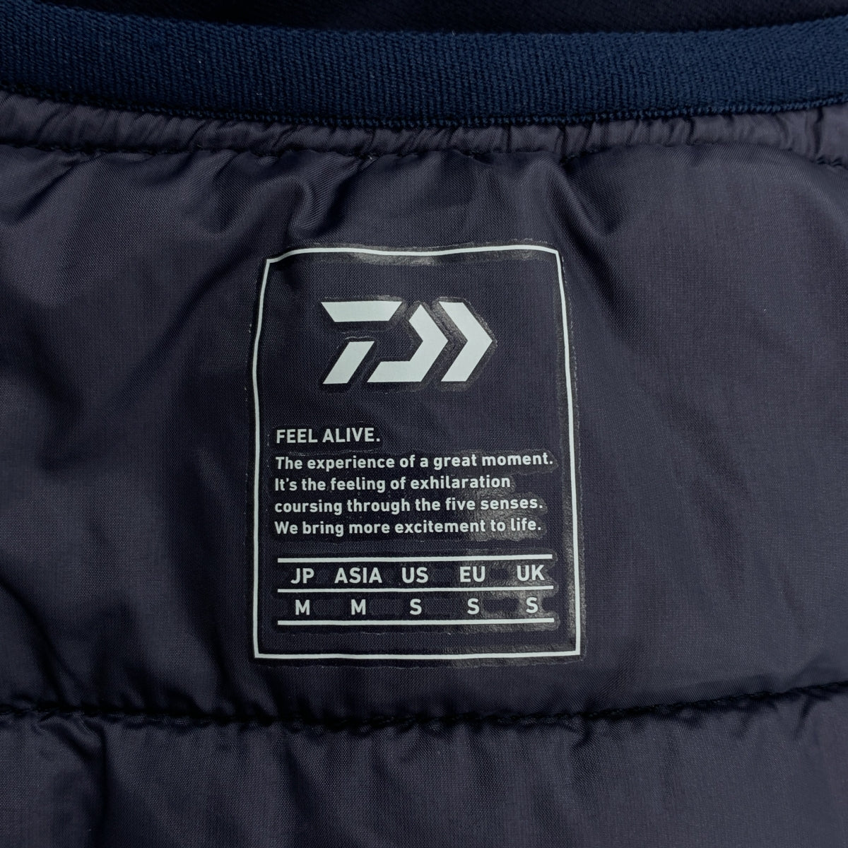 大與生活方式 | 尼龍加厚背心 | M碼 | 海軍藍 | 男士