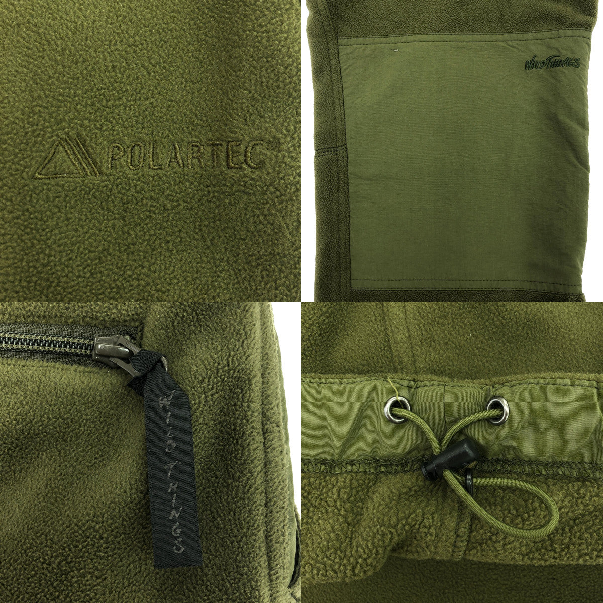 WILD THINGS / ワイルドシングス | POLARTEC DOUBLE KNEE PANTS / ポーラーテック ダブルニーパンツ | XL | Olive | メンズ