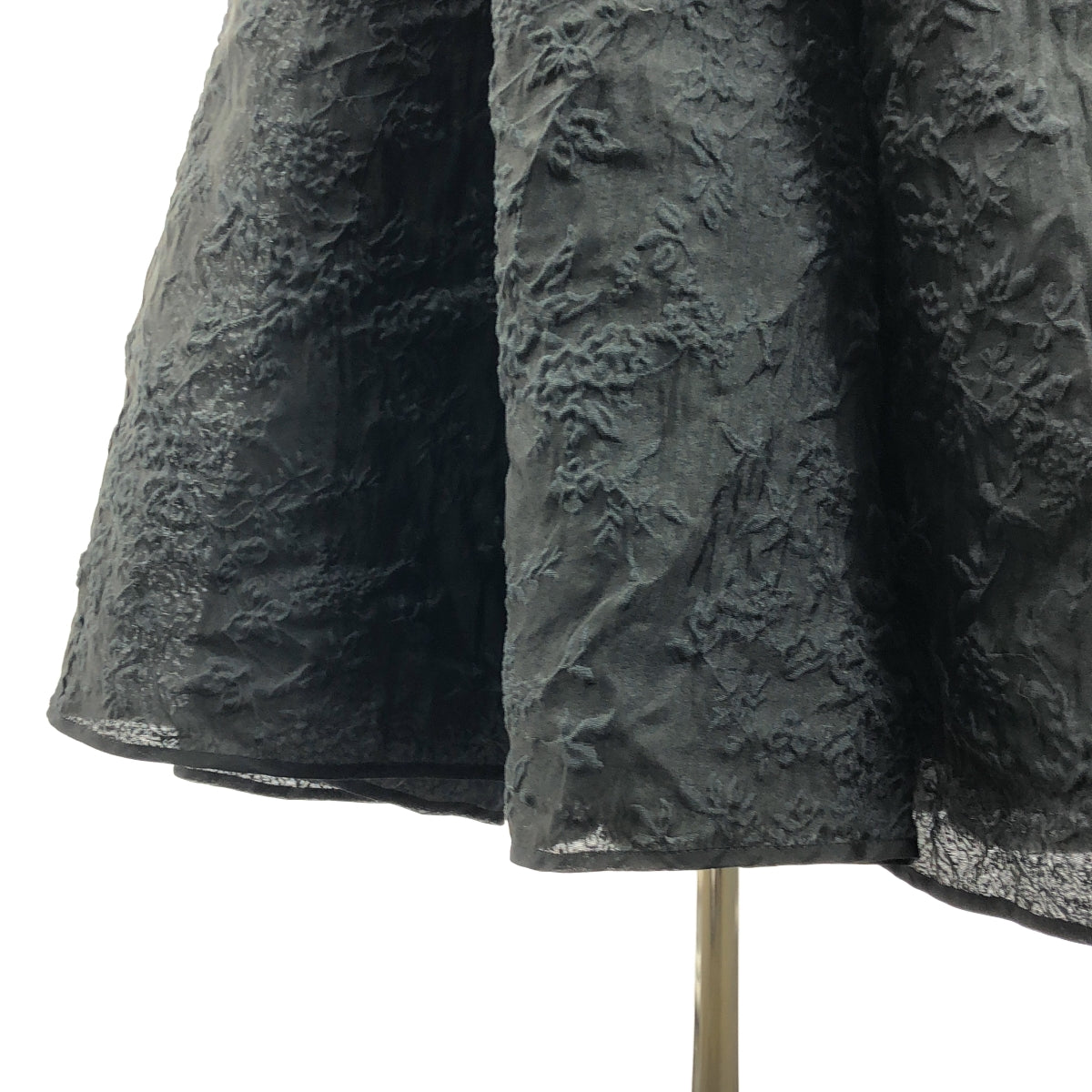 Cecilie Bahnsen / セシリーバンセン | FATOU SKIRT エンボス ロングスカート | UK8 | ブラック | レディース