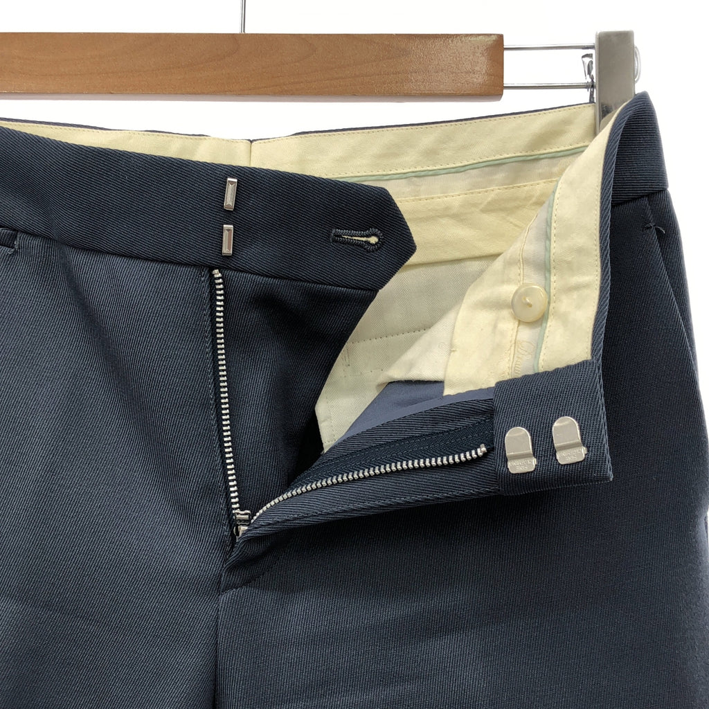 【미품】 Drawer / 드로워 | 모직 모헤야 능직 기본 바지 | 34 | 블루 시스템 | 여성