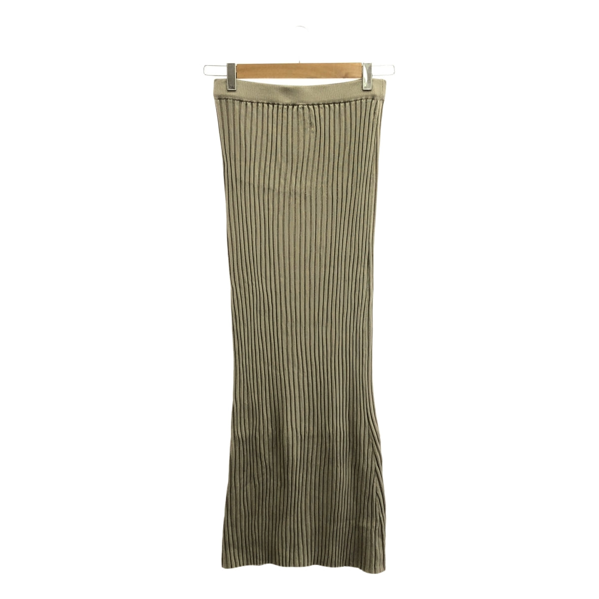 奇想公報 |針織修身半身裙 | F |米色 |女性的