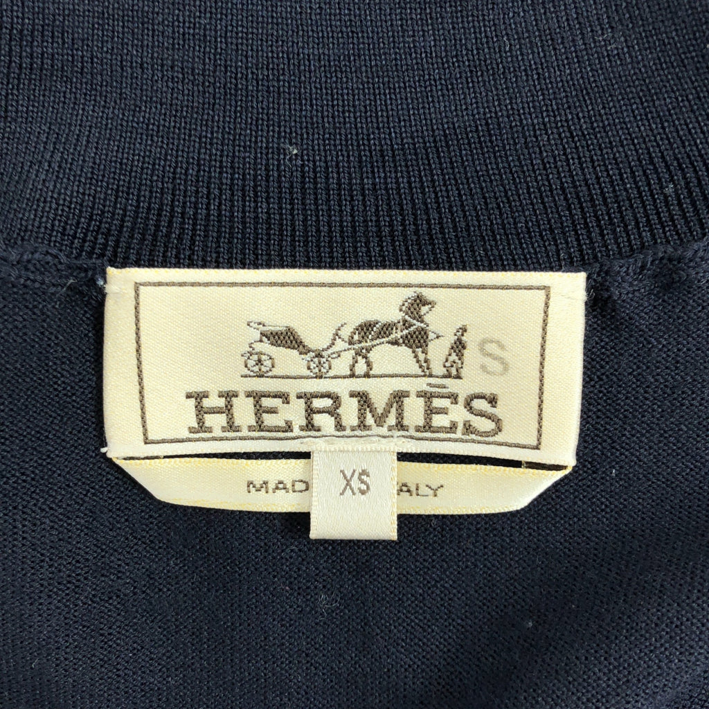 HERMES / 헤르메스 | 울 로봇 터틀넥 니트 | XS | 남성