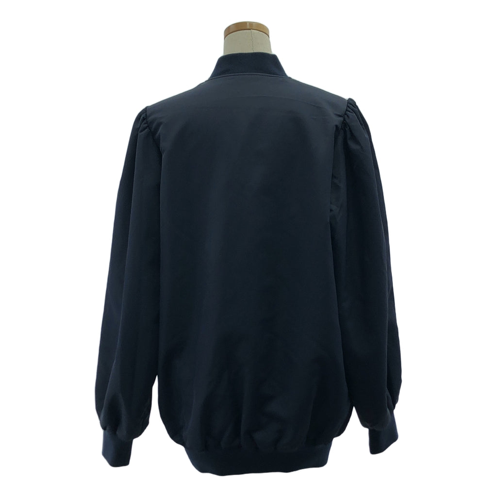 RIM.ARK / リムアーク | 2022AW | Puff sleeve MAー1 long JK パフスリーブ ジャケット | F | ネイビー | レディース