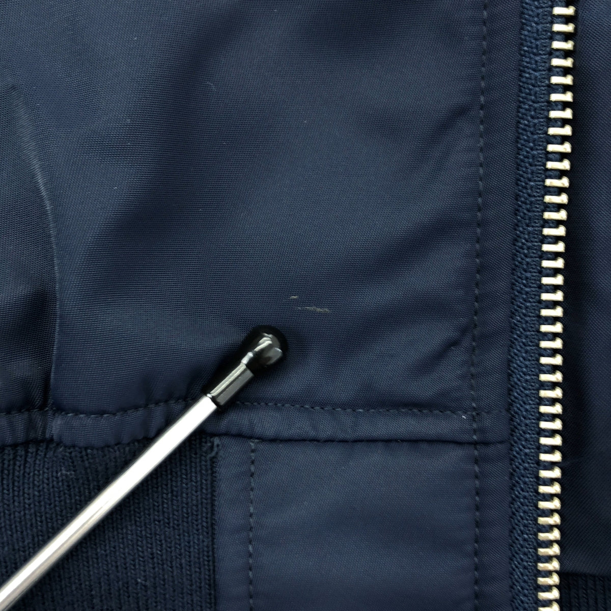 RIM.ARK / リムアーク | 2022AW | Puff sleeve MAー1 long JK パフスリーブ ジャケット | F | ネイビー | レディース