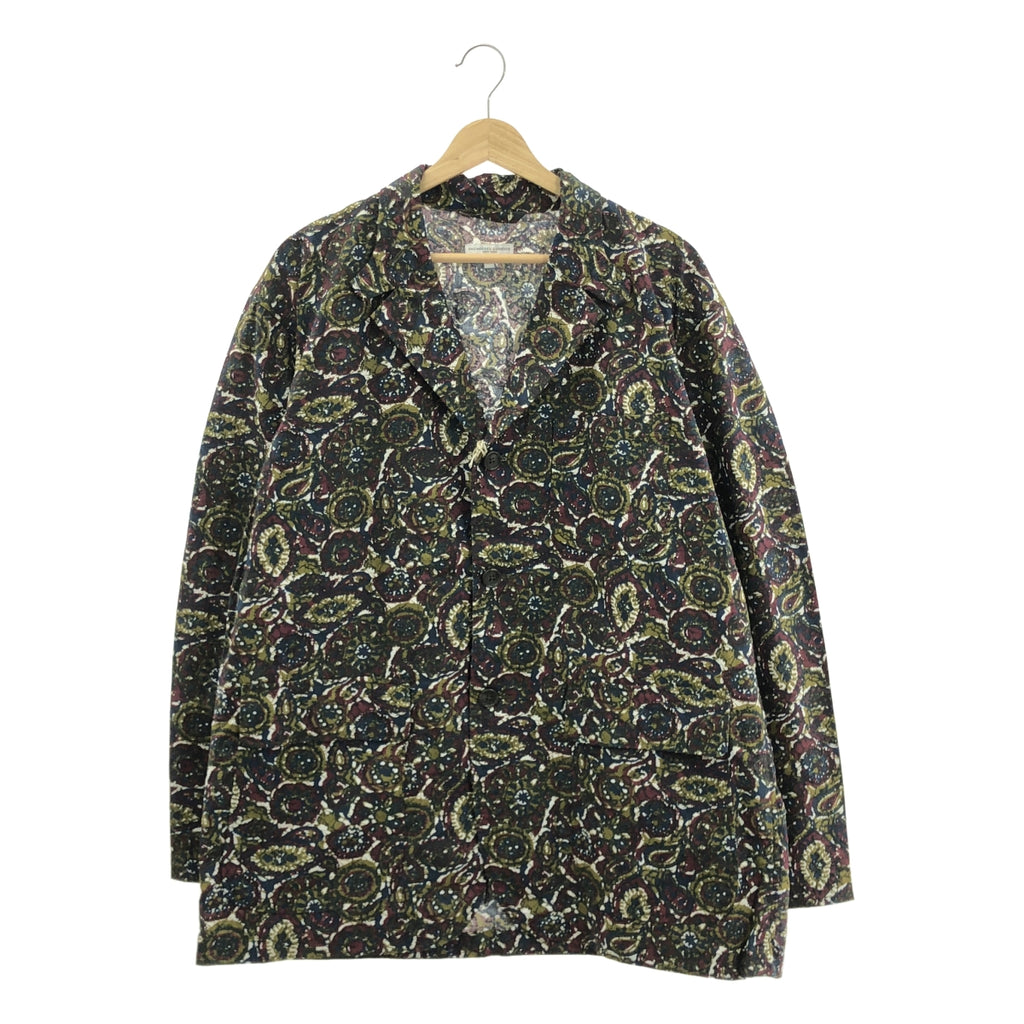 【新品】  Engineered Garments / エンジニアドガーメンツ | 2023SS | LOITER JACKET COTTON BATIK バティック柄 ロイタージャケット | S | オリーブ | メンズ