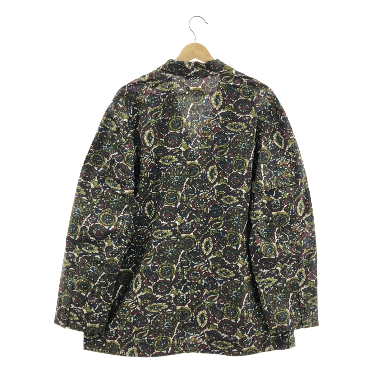 [新品] Engineered Garments | 2023 春夏 | Loiter 棉質蠟染外套 | S 碼 | 橄欖綠 | 男款