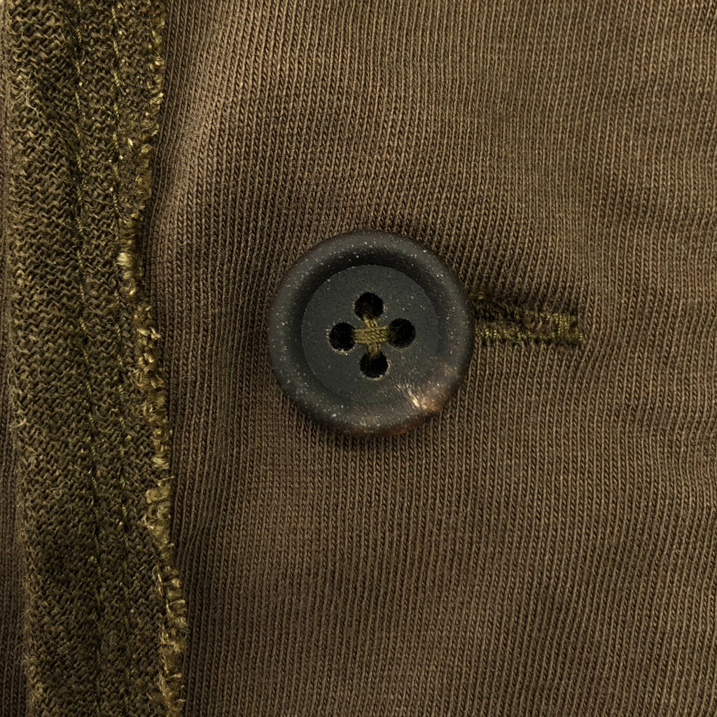 ziggy chen / ジギーチェン | 2025SS | Henley Neck T-Shirt / オーバーシルエット ヘンリーネック Tシャツ カットソー | 44 | メンズ