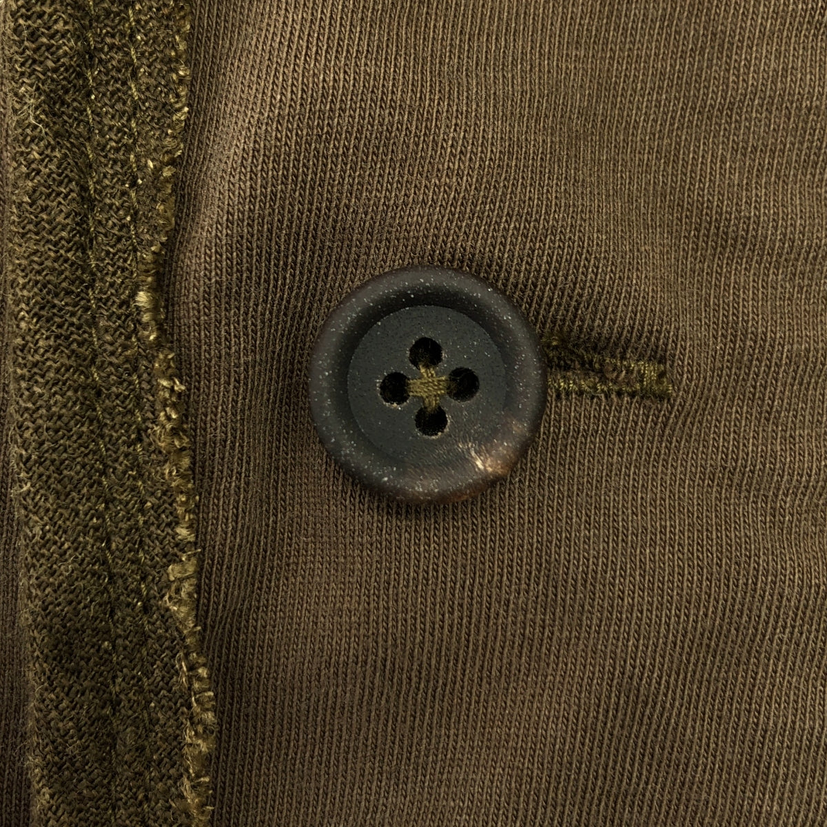 ziggy chen / ジギーチェン | 2025SS | Henley Neck T-Shirt / オーバーシルエット ヘンリーネック Tシャツ カットソー | 44 | メンズ