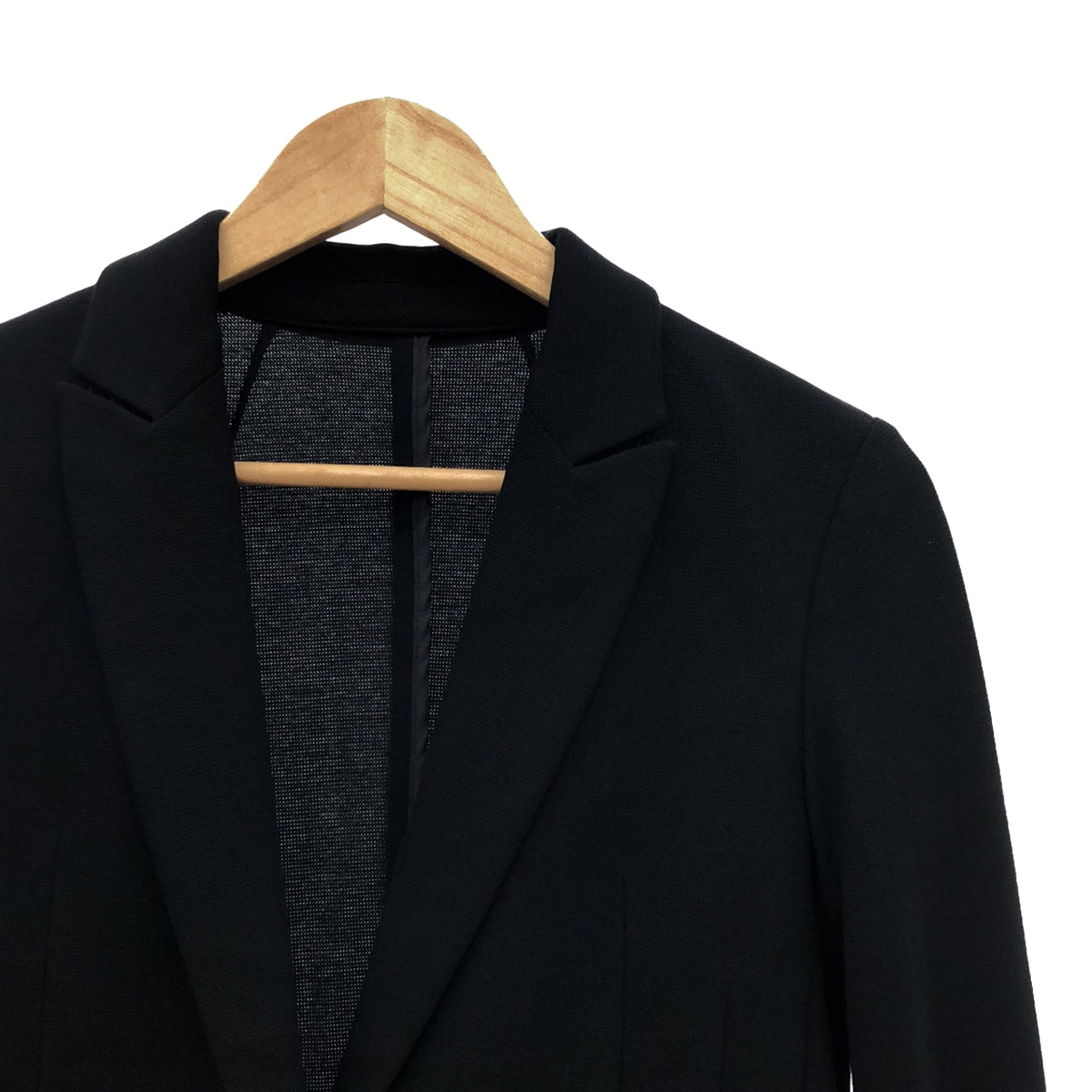 CoSTUME NATIONAL / コスチュームナショナル | コットン 1B シングルブレスト ジャケット | 36 | ブラック | レディース