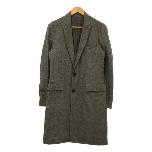 kolor / Color | Wool Tweed Chesterfield Coat | 1 | Beige | Men's