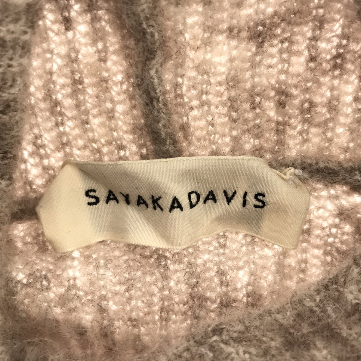 SAYAKA DAVIS / サヤカデイヴィス | MOHAIR HIGH NECK ニット | S | レディース – KLD