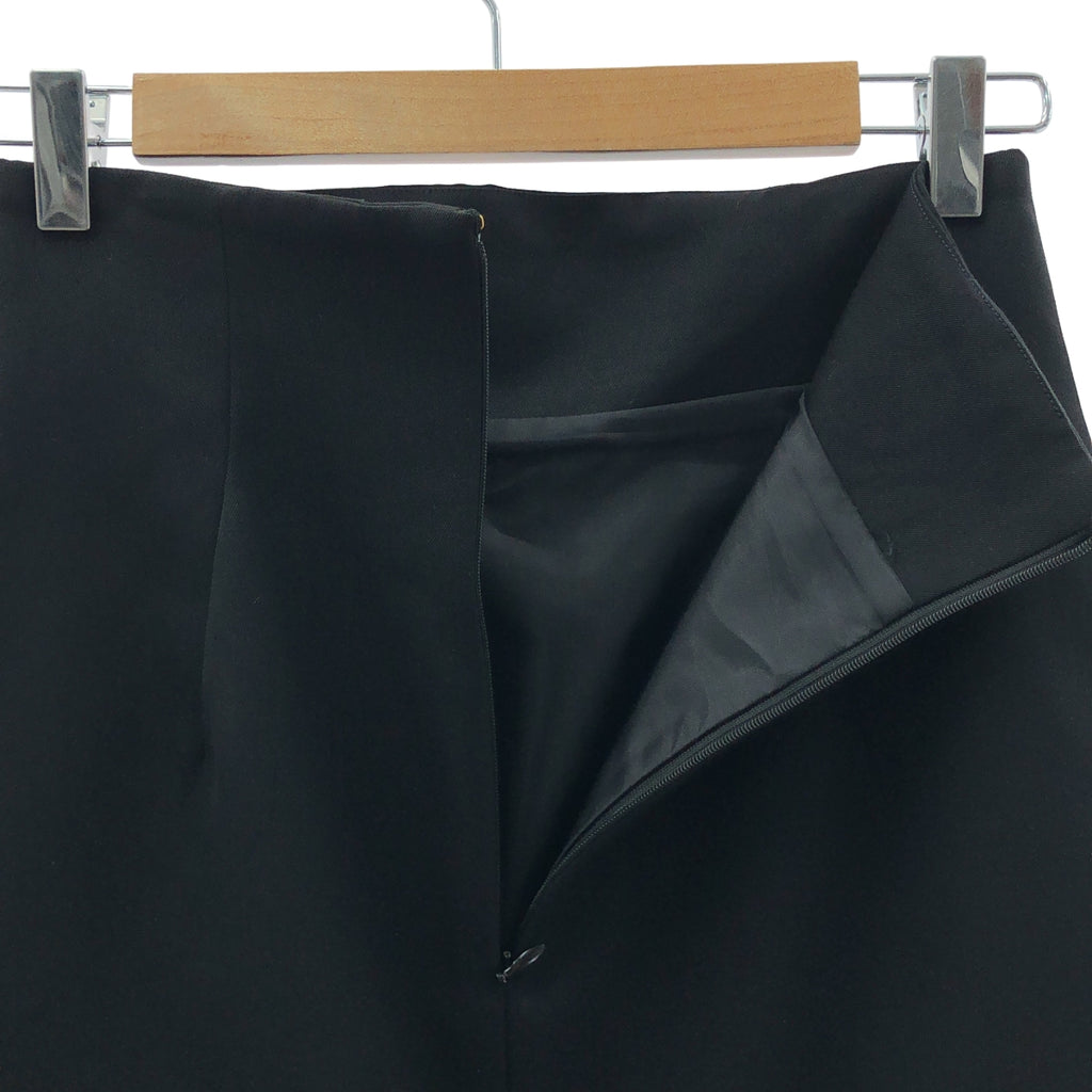 【미품】 Mame Kurogouchi / 마메쿠로고우치 | Wool High Waisted Mini Skirt 코드 엠브로이드 스커트 | 2 | 블랙 | 여성