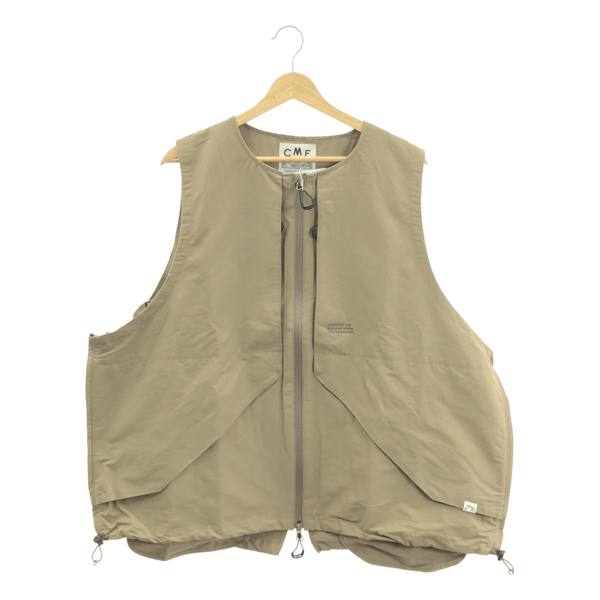 【신품】 CMF OUTDOOR GARMENT / 시엠에프아웃도어가멘트 | 2023AW | 15 STEP VEST / 15 스텝 베스트 | L | D.GREIGE / 다크 그레이지 |