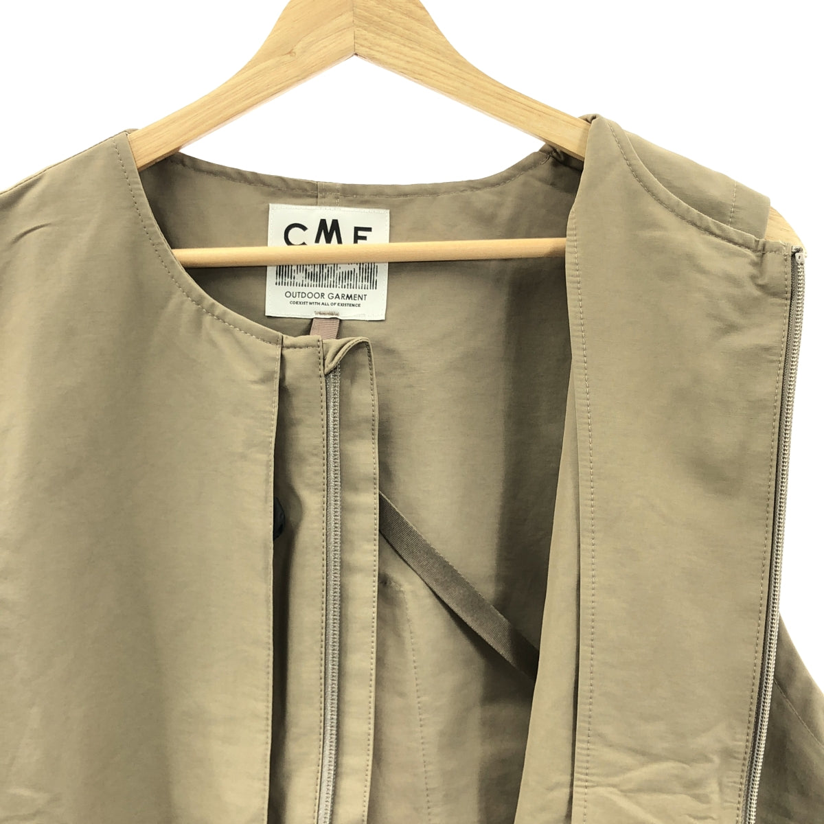 【신품】 CMF OUTDOOR GARMENT / 시엠에프아웃도어가멘트 | 2023AW | 15 STEP VEST / 15 스텝 베스트 | L | D.GREIGE / 다크 그레이지 |