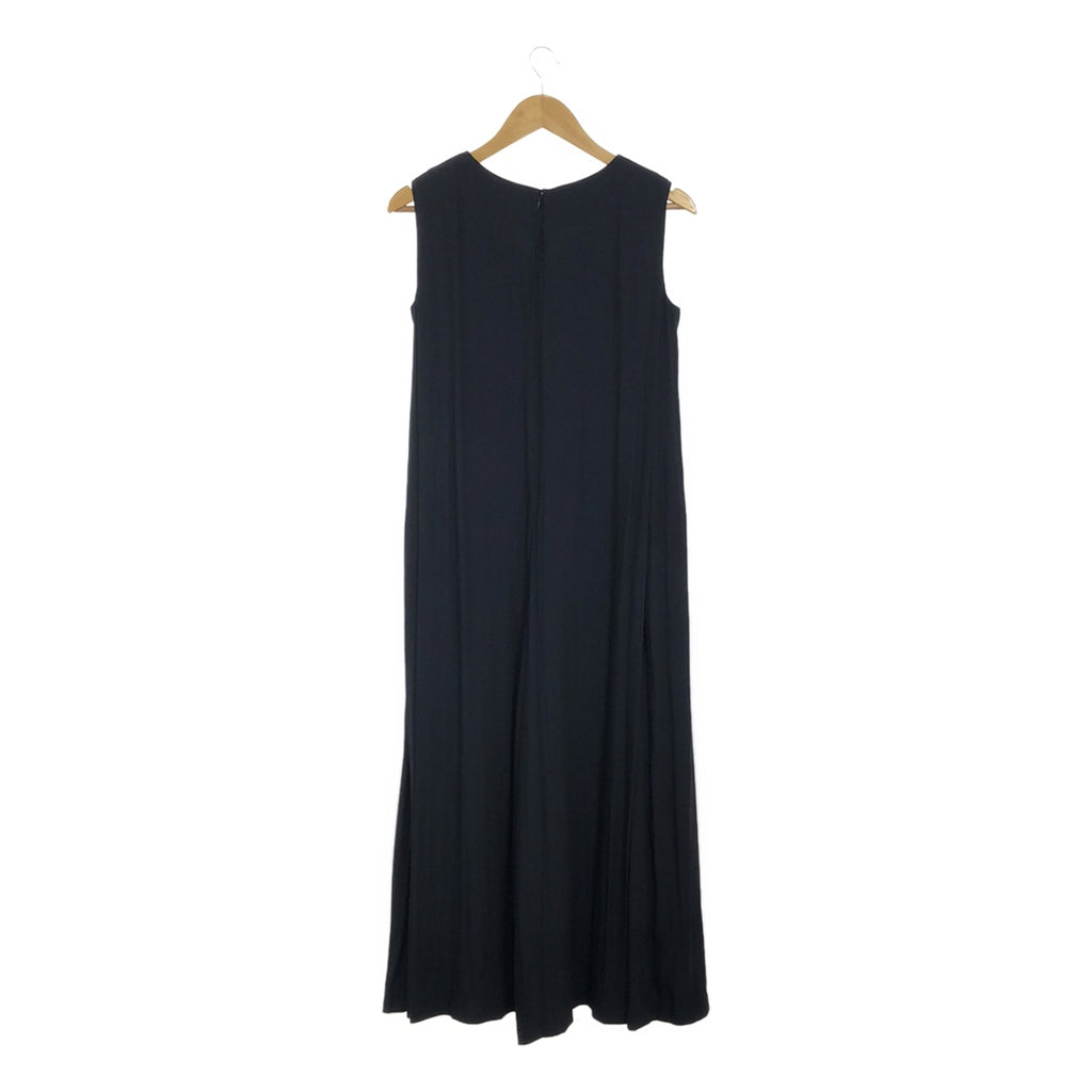 CLANE / クラネ | WIDE TUCK ALL IN ONE ワイドタック オールインワン サロペット | 1 | ネイビー | レディース