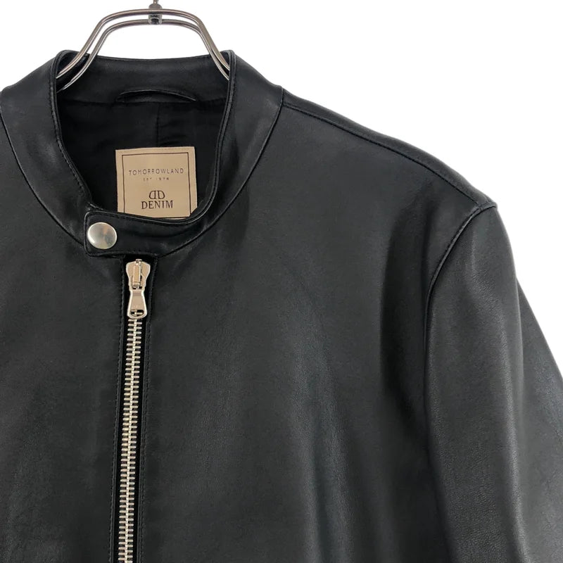 TOMORROWLAND / 투모로우랜드 | 2022SS | × DENIM / 별주 램레더 싱글 라이더 재킷 | 48 | 남성