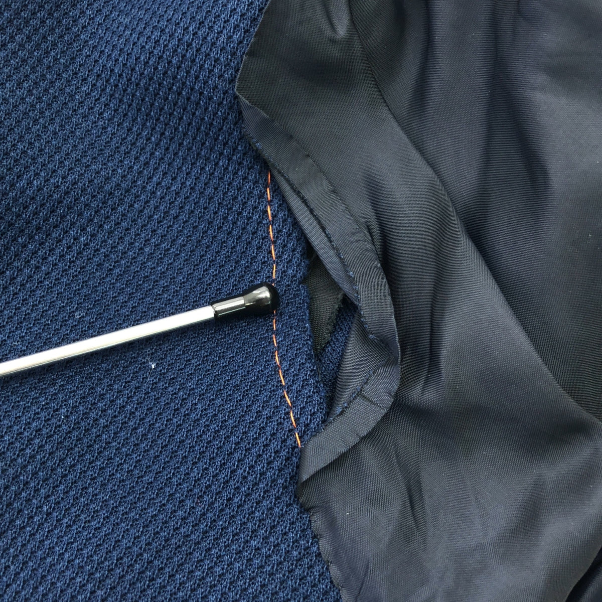 TOMORROWLAND PILGRIM / トゥモローランド ピルグリム | コットンジャージー シングル3Bブレザー ジャケット | 44 | ネイビー | メンズ