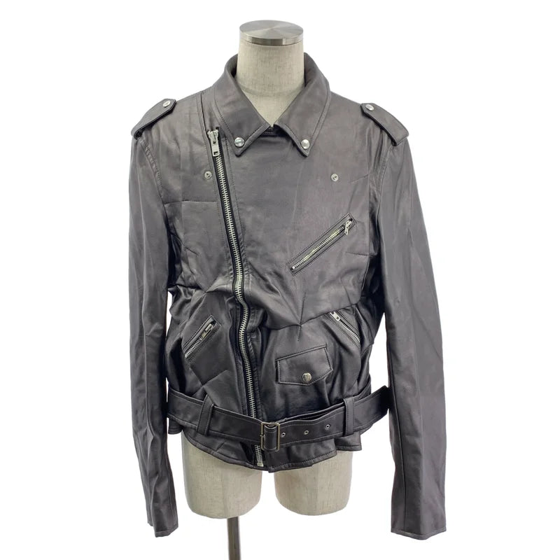 COMME des GARCONS HOMME PLUS / 꼼데가르송 옴므 플러스 | 2021SS | 변형 더블 라이더스 재킷 / 전체 안감 | XL | 남성