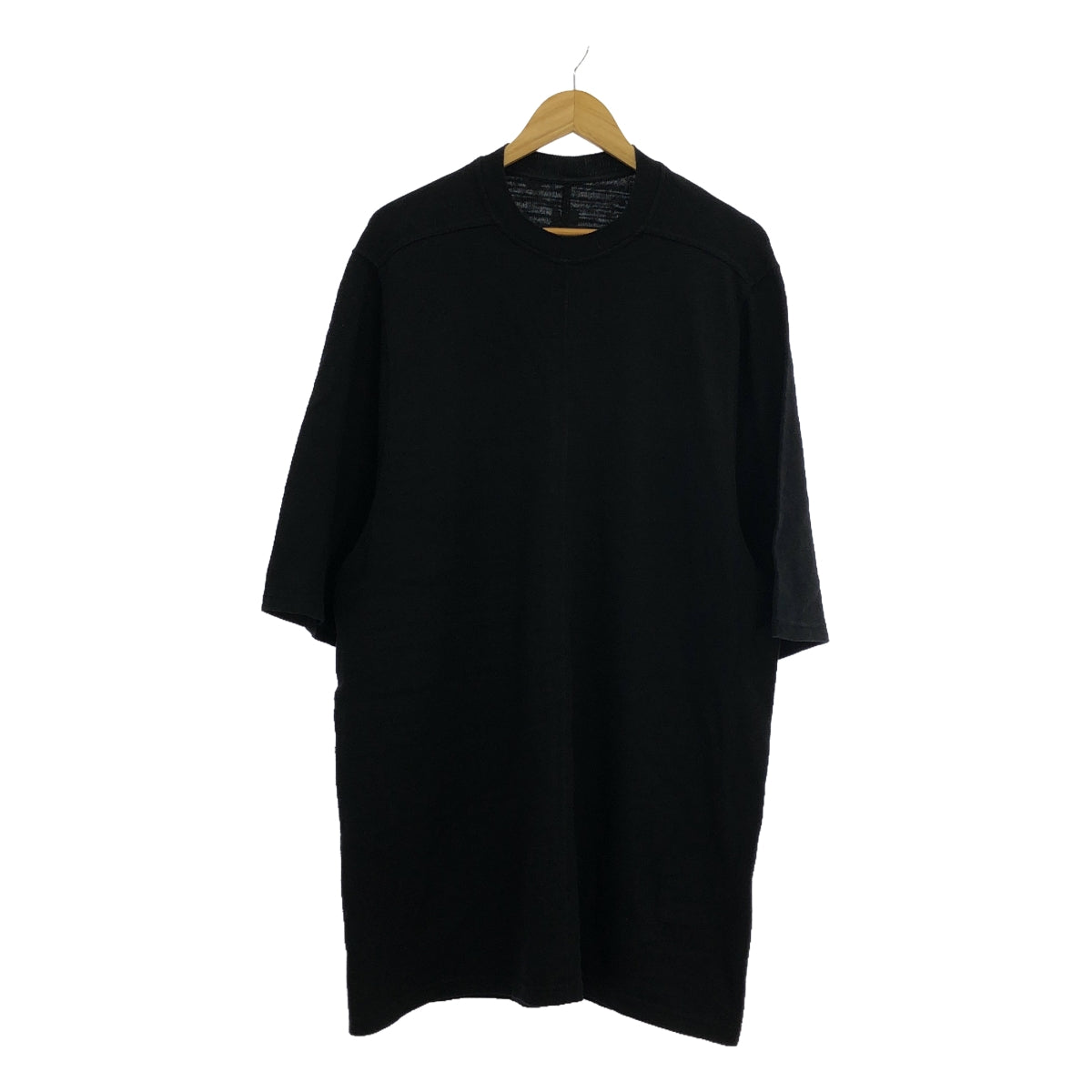 Rick Owens DRKSHDW / 릭 오웬스 다크 그림자 | jumbo tee 컷소우 | 블랙 | 여성