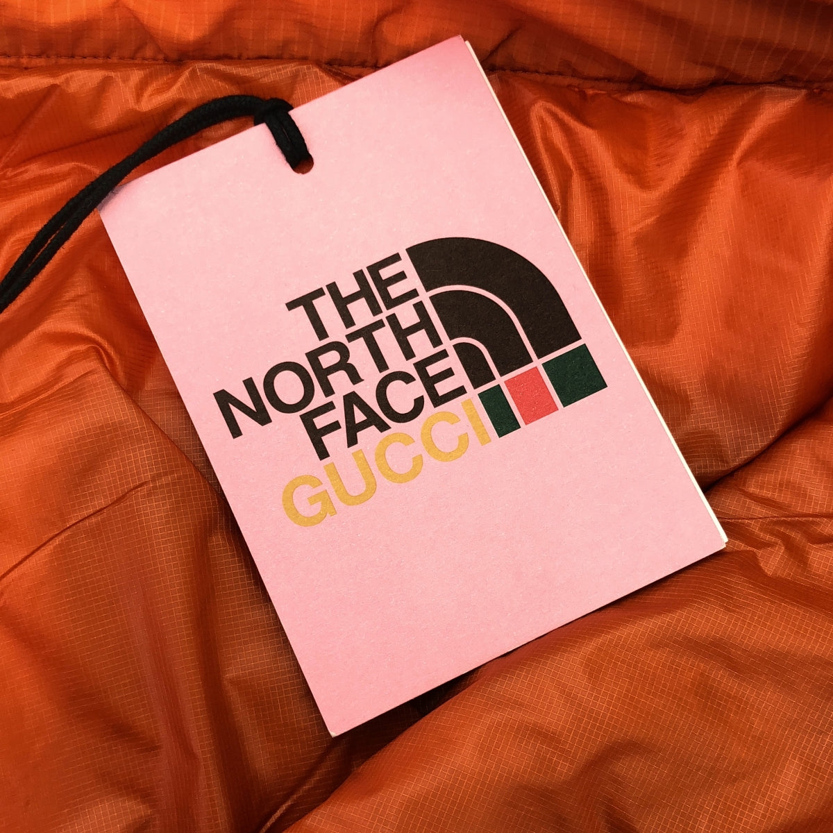 GUCCI / 古馳 | ×THE NORTH FACE 尼龍羽絨工裝褲 | L | 橘色 | 男款
