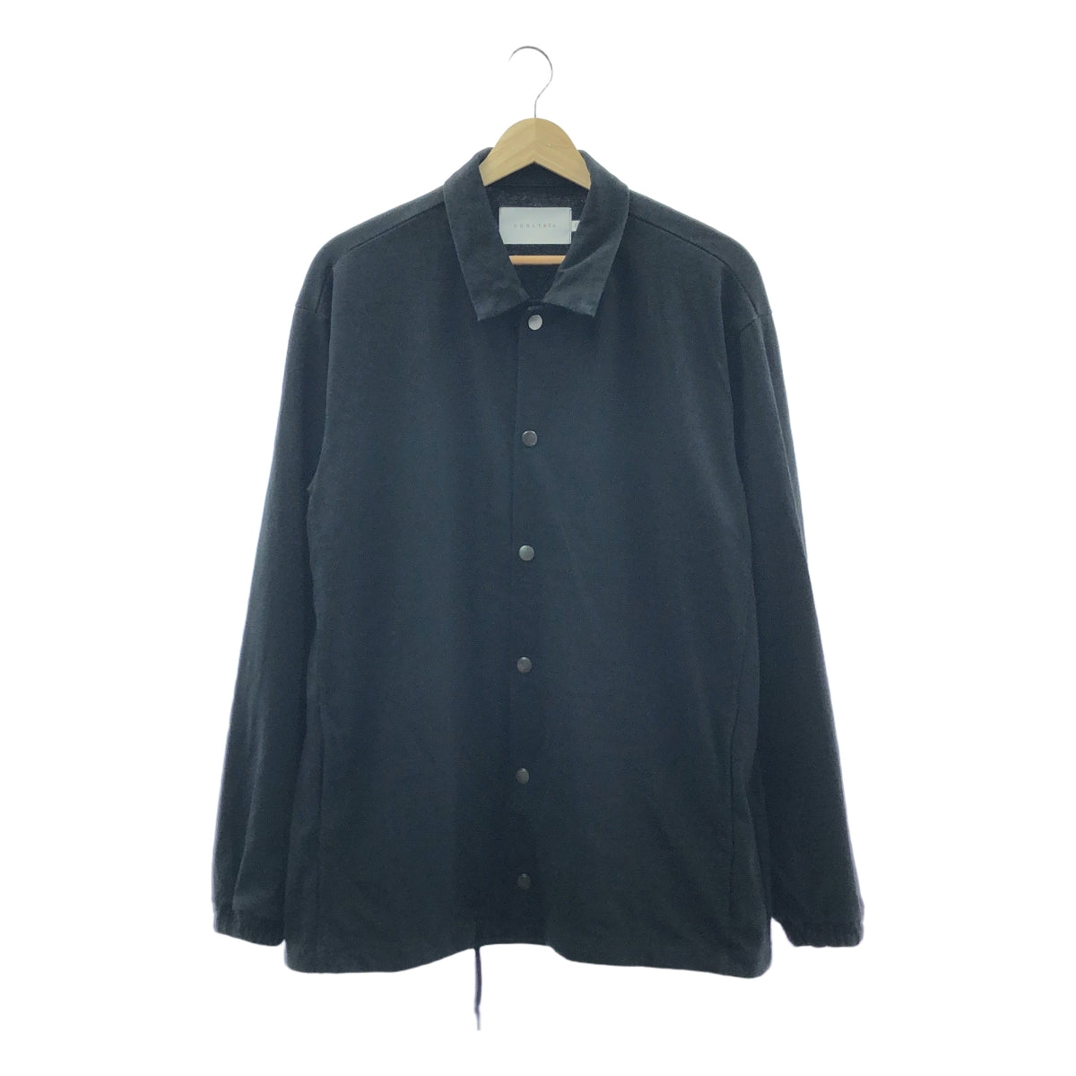 CURLY / カーリー | Cotton Coach Jacket コットン コーチジャケット | 2 | ブラック | メンズ