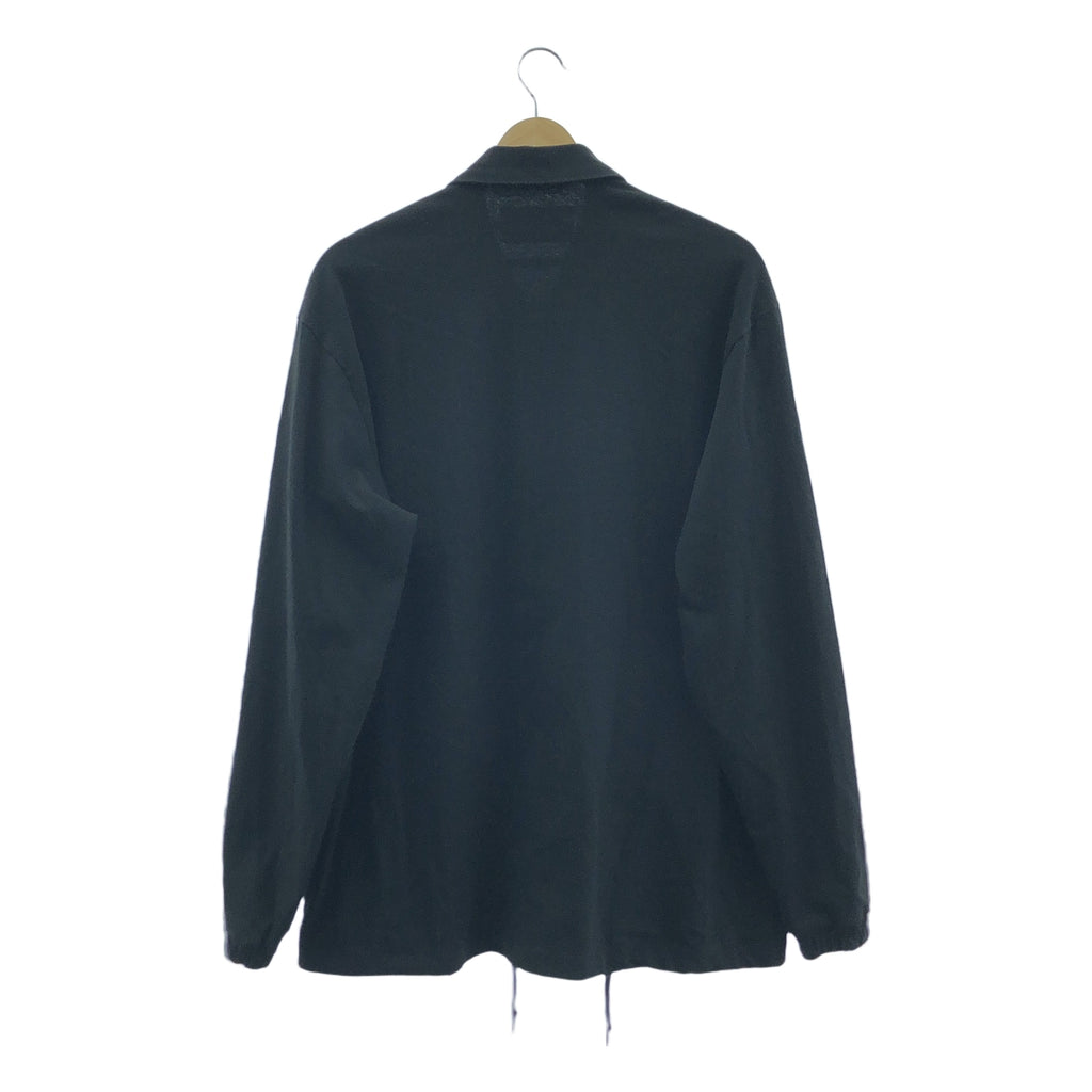 CURLY / 곱슬 | Cotton Coach Jacket 코튼 코치 재킷 | 2 | 블랙 | 남성