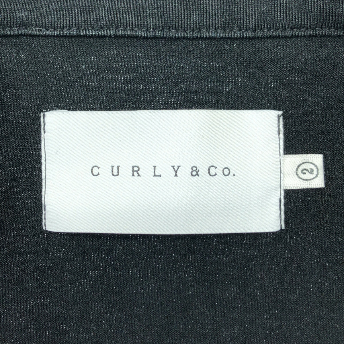 CURLY | 棉質教練夾克 | 2 | 黑色 | 男款