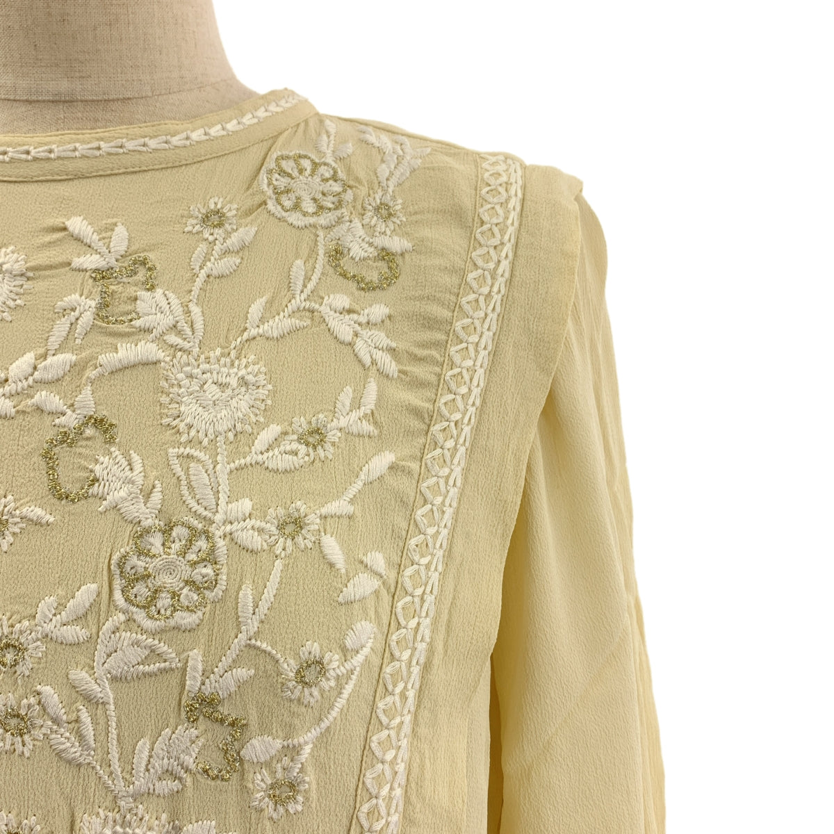 不，不，不，不，不。刺繡洋裝 |套頭洋裝 | S 號 |女性的