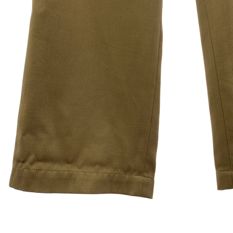 DRIES VAN NOTEN / ドリスヴァンノッテン | ウール混 ジップ スラックス パンツ | 46 | メンズ